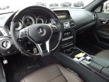 2015 Mercedes-Benz E 400 Cabriolet Espresso Brown/Black Interior