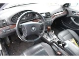 2004 BMW 3 Series 330xi Sedan Black Interior