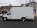 2008 Oxford White Ford E Series Cutaway E350 Commercial Moving Truck #100490897
