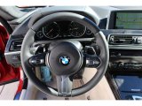 2015 BMW 6 Series 640i Gran Coupe Steering Wheel