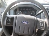 2015 Ford F450 Super Duty XLT Super Cab Chassis 4x4 Steering Wheel