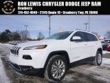 2015 Bright White Jeep Cherokee Limited 4x4 #100521431