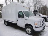 2015 Ford E-Series Van E350 Cutaway Commercial Moving Truck Front 3/4 View