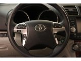 2012 Toyota Highlander Hybrid 4WD Steering Wheel