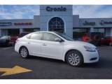 2013 Aspen White Nissan Sentra SV #100557519