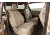 2012 Toyota Sienna XLE AWD Rear Seat