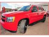 2008 Victory Red Chevrolet Avalanche LS #10049989
