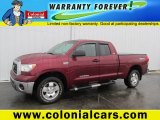 2007 Salsa Red Pearl Toyota Tundra SR5 Double Cab 4x4 #100618959