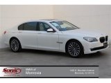 2012 Mineral White Metallic BMW 7 Series 740Li Sedan #100618863