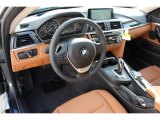 2015 BMW 4 Series 435i Gran Coupe Saddle Brown Interior