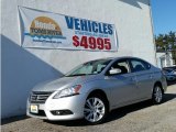 2013 Brilliant Silver Metallic Nissan Sentra SL #100637149