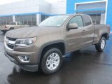 2015 Brownstone Metallic Chevrolet Colorado LT Extended Cab 4WD #100636832