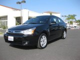 2008 Black Ford Focus SES Coupe #10040658