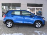 Brilliant Blue Metallic Chevrolet Trax in 2015