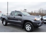 2013 Magnetic Gray Metallic Toyota Tacoma Prerunner Access Cab #100672463