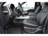 2015 Ford F150 Lariat SuperCrew 4x4 Black Interior