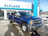 2015 Deep Ocean Blue Metallic Chevrolet Silverado 2500HD WT Crew Cab 4x4 #100672317