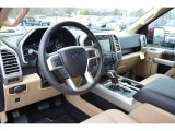 2015 Ford F150 Lariat SuperCrew 4x4 Medium Light Camel Interior