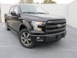 2015 Tuxedo Black Metallic Ford F150 Lariat SuperCrew 4x4 #100672529
