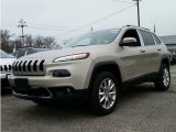 2015 Cashmere Pearl Jeep Cherokee Limited 4x4 #100672258