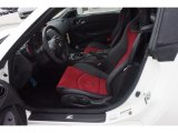 2015 Nissan 370Z NISMO Coupe NISMO Black/Red Interior