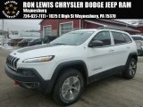 2015 Bright White Jeep Cherokee Trailhawk 4x4 #100715256