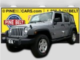 2015 Billet Silver Metallic Jeep Wrangler Unlimited Sport 4x4 #100714959