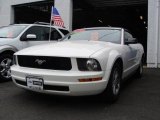 2007 Performance White Ford Mustang V6 Deluxe Convertible #10050508