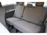 2015 Toyota Sienna XLE AWD Rear Seat