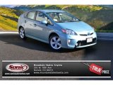 2015 Sea Glass Pearl Toyota Prius Five Hybrid #100714940