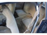 1981 Pontiac Firebird Trans Am Coupe Rear Seat