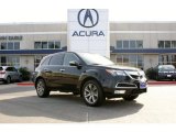 2010 Crystal Black Pearl Acura MDX Advance #100751097