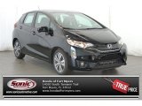 2015 Crystal Black Pearl Honda Fit EX #100751090