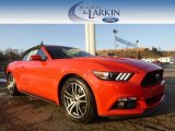 2015 Race Red Ford Mustang EcoBoost Premium Convertible #100751228