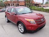 2015 Ruby Red Ford Explorer Limited #100751195