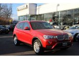2015 Melbourne Red Metallic BMW X3 xDrive28i #100751124