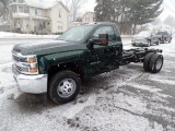 2015 Chevrolet Silverado 3500HD WT Regular Cab 4x4 Chassis Front 3/4 View
