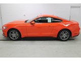 2015 Competition Orange Ford Mustang EcoBoost Premium Coupe #100751017