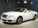 2008 Glacier White Bentley Continental GTC  #98820