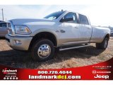 2015 Bright White Ram 3500 Laramie Longhorn Crew Cab 4x4 Dual Rear Wheel #100791999