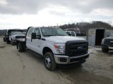 2015 Oxford White Ford F350 Super Duty XL Crew Cab 4x4 Chassis #100791907