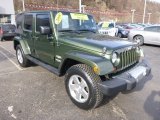 2009 Jeep Wrangler Unlimited Sahara 4x4 Front 3/4 View