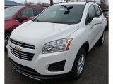 White Pearl Tricoat Chevrolet Trax in 2015