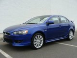 2008 Electric Blue Pearl Mitsubishi Lancer GTS #10051933