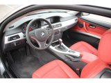 2012 BMW 3 Series 328i xDrive Coupe Coral Red/Black Interior