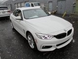 2015 BMW 4 Series 435i xDrive Convertible Front 3/4 View