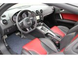 2013 Audi TT S 2.0T quattro Coupe Black/Magma Red Interior