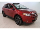 2013 Ruby Red Ford Edge SEL EcoBoost #100842209