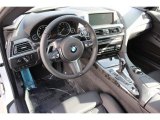 2015 BMW 6 Series 650i Convertible Black Interior