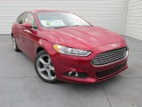 2015 Ruby Red Metallic Ford Fusion SE #100842121